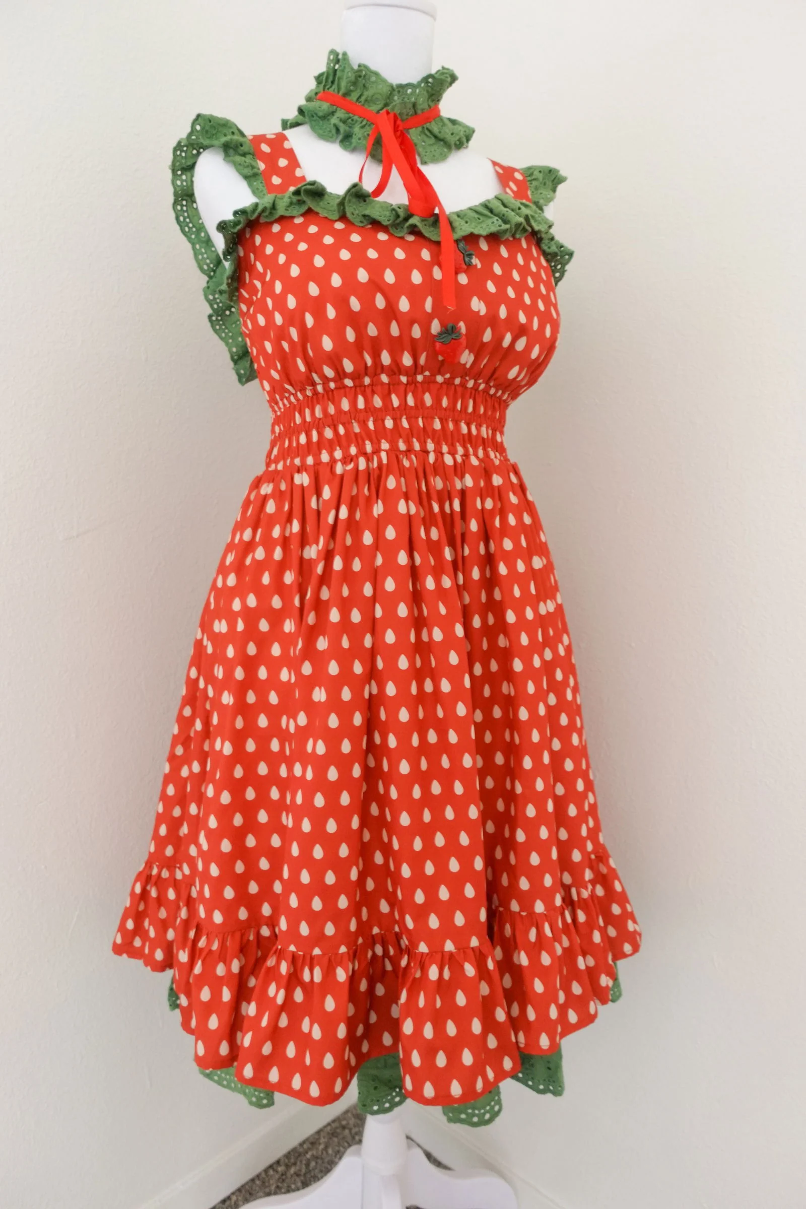 Strawberry Picnic Dress - Image 8