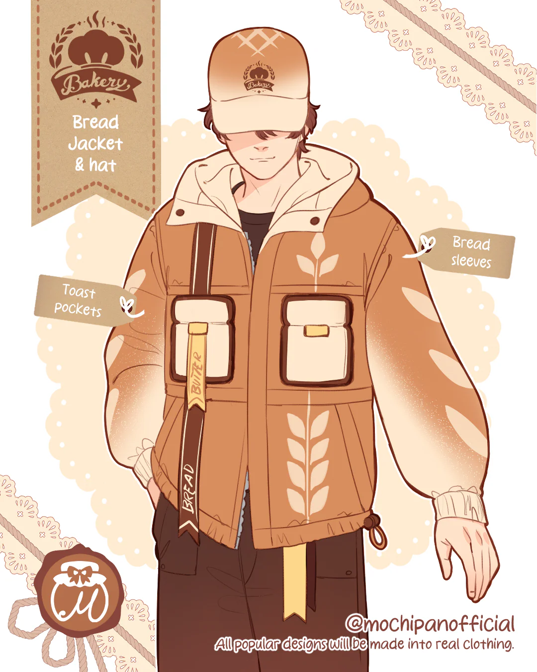 Unisex Baguette Jacket (Restocking March 30th) - Image 12