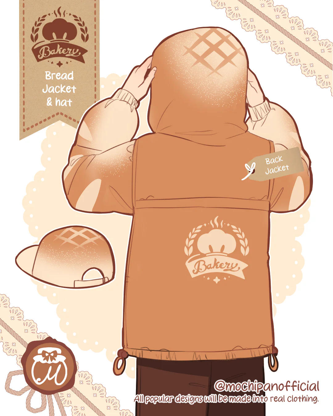 Unisex Baguette Jacket (Restocking March 30th) - Image 13